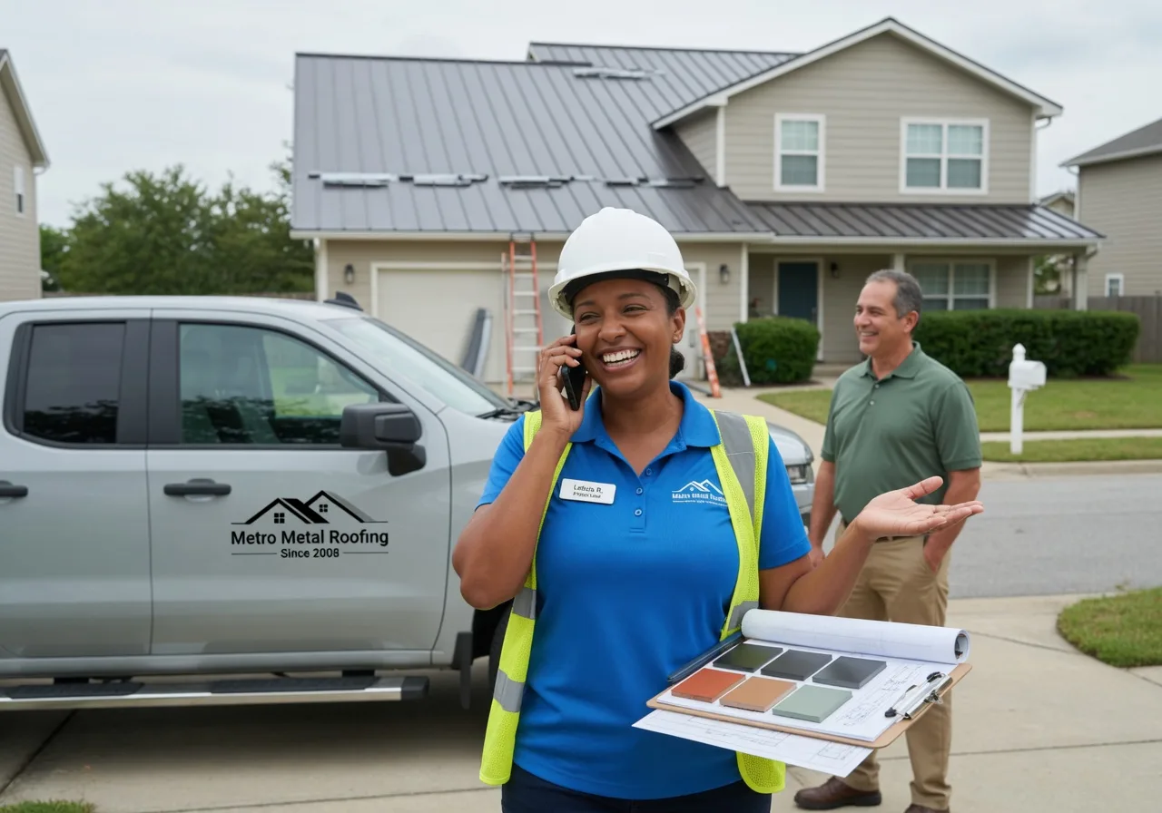 Metal Roof Repair in Hampshire, TN