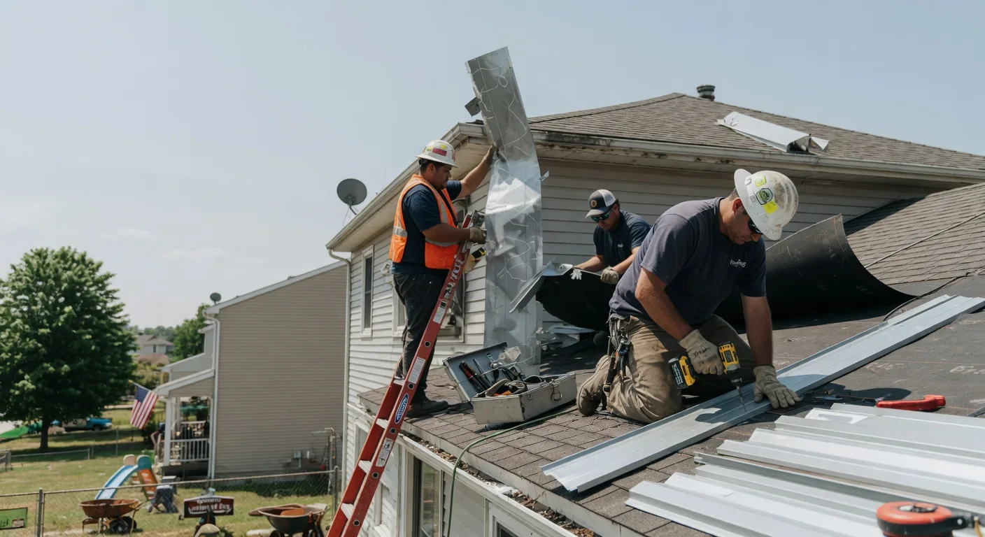 Metal Roof Repair in Hampshire, TN